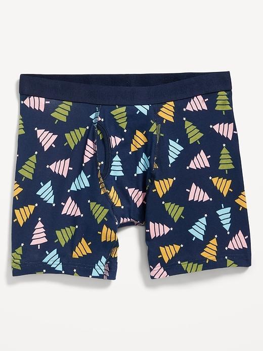 Printed Boxer Briefs -- 6.25-inch inseam Product Image