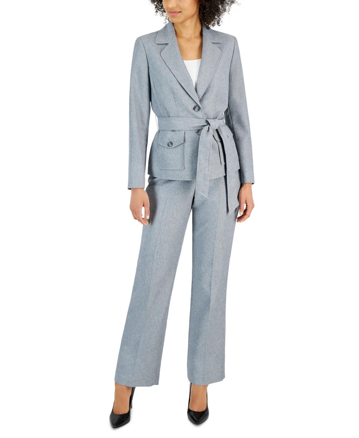 Women's Belted Safari Jacket and Kate Pants, Regular & Petite Sizes Product Image