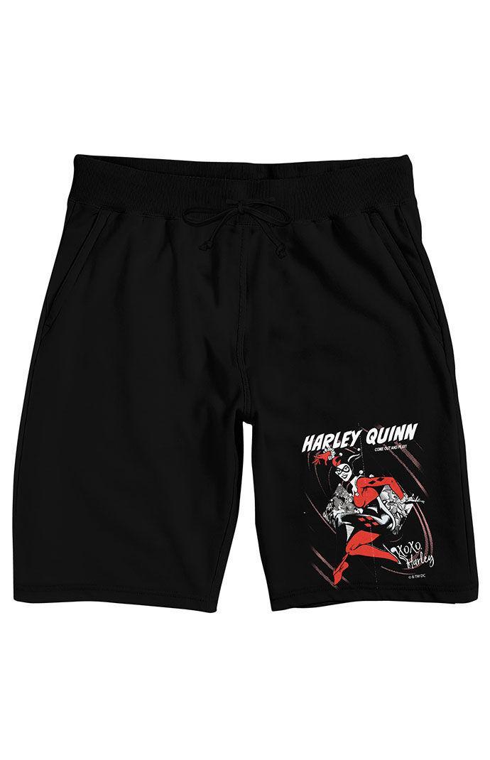 Mens Harley Quinn XOXO Sweat Shorts Product Image