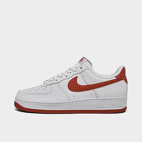 Nike Mens Nike Air Force 1 Low 07 - Mens Shoes White/Red/White Product Image