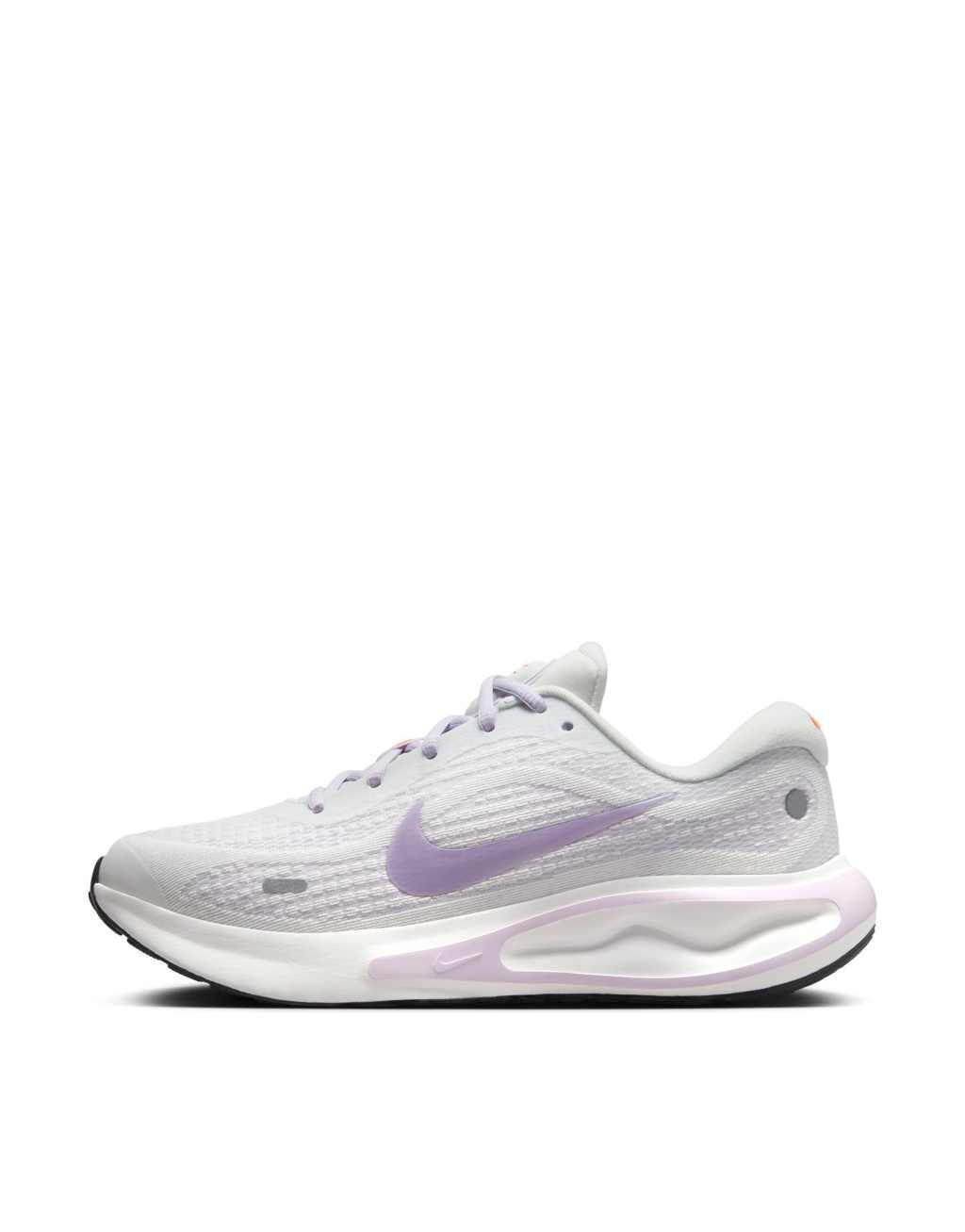 Nike Running Journey Run sneakers in lilac and white Product Image