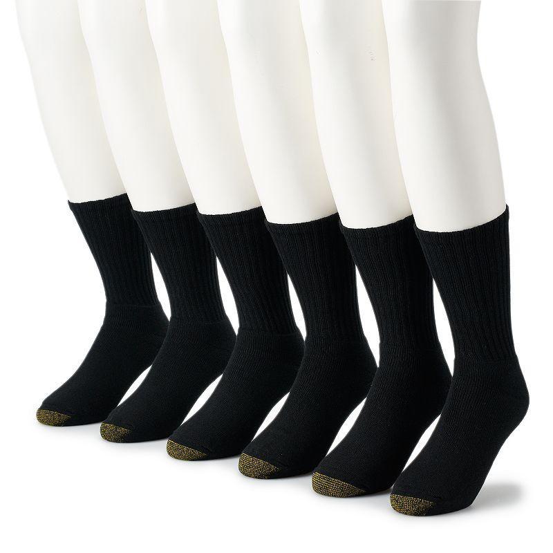 Mens 6-Pack Casual Harrington Socks Product Image