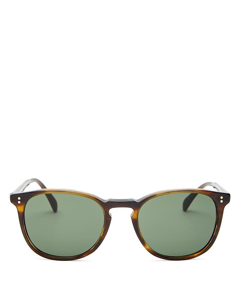 The Attico - Women's Mini Marfa Square-Frame Acetate Sunglasses - Green - OS - Moda Operandi Product Image