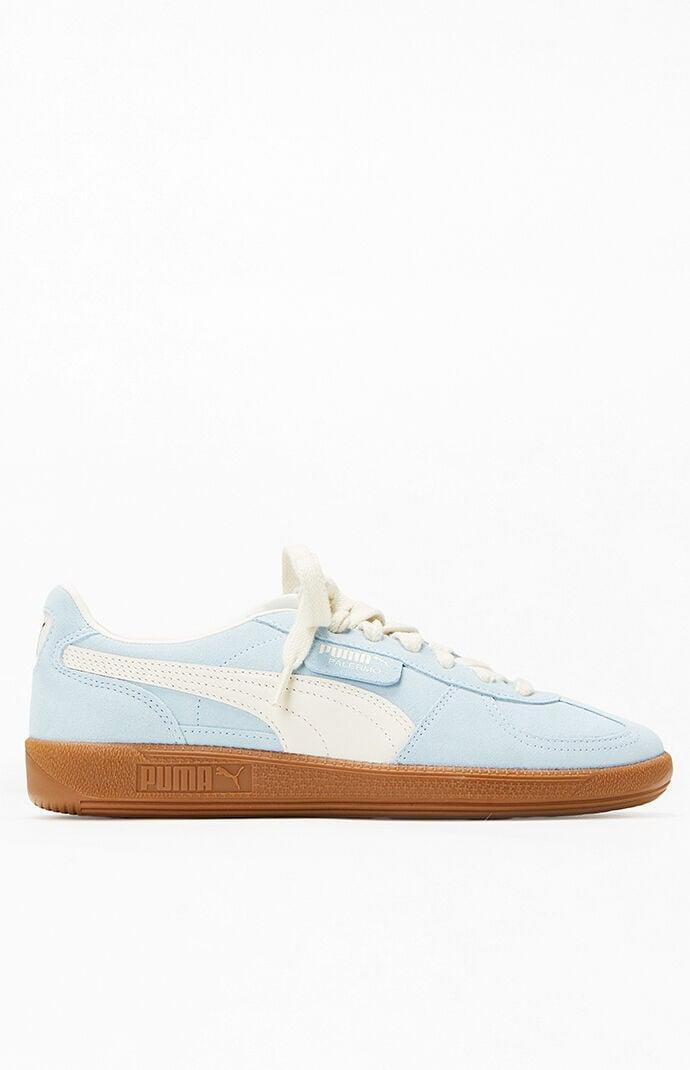 Womens PUMA Palermo Athletic Shoe - Turquoise Surf / Pristine / Gum Product Image