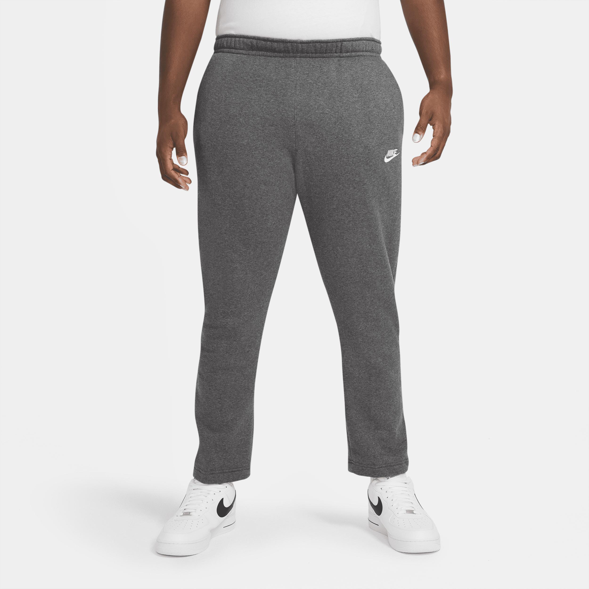 Mens Nike Sportswear Club Fleece Pants Grey Heather White Product Image