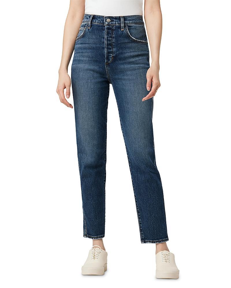 Joes Jeans The Raine High Rise Ankle Straight Jeans in Butter Cup Product Image