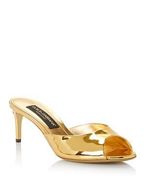 Dolce & Gabbana Kiera Kitten Heel Mule Sandal Product Image