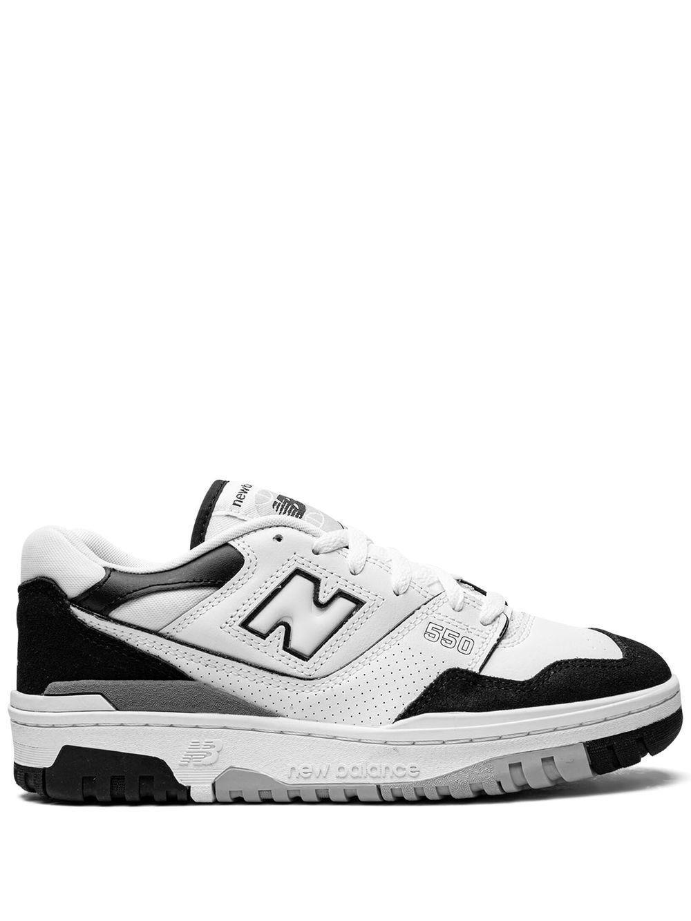 NEW BALANCE 550 Low-top Sneakers In Black/white Product Image