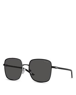 Womens 57MM Square Sunglasses Product Image