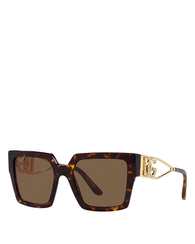 Womens 53MM Square Sunglasses Product Image