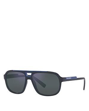 Ray-Ban x Scuderia Ferrari 57mm Polarized Irregular Sunglasses Product Image