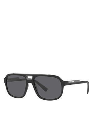 Dolce & Gabbana Men's Dg6179 Polarized Sunglasses, Grey, Large Product Image