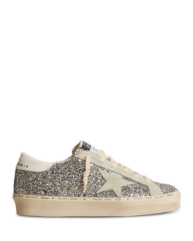 Golden Goose Womens Hi Star Glitter Low Top Sneakers Product Image