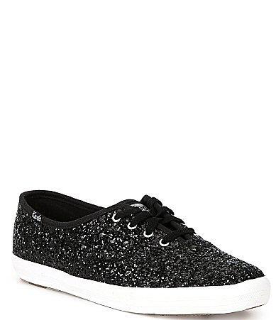 Keds Celebrations Collection Champion Glitter Sneakers Product Image