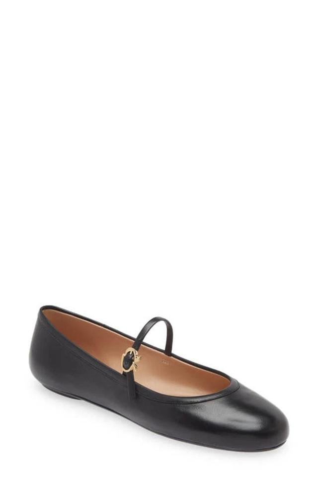 Womens Carla Leather Ballet Flats Product Image