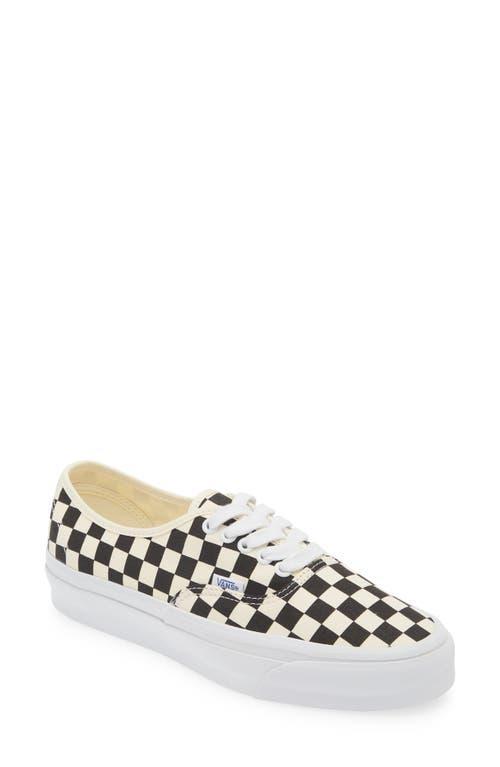 Vans Womens Lx Authentic ReIssue Checkered Low Top Sneakers Product Image