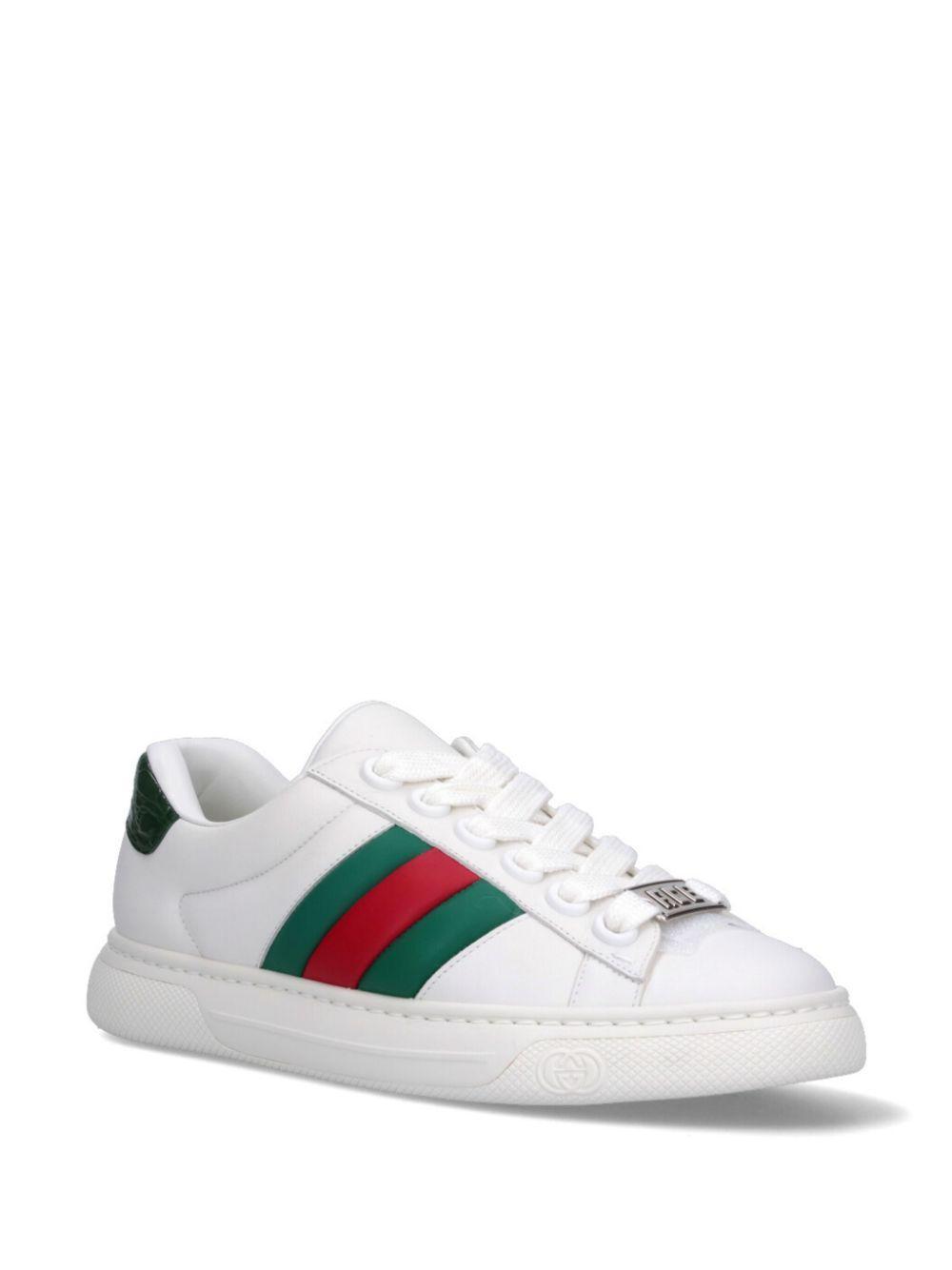 GUCCI Ace Sneakers In White Product Image