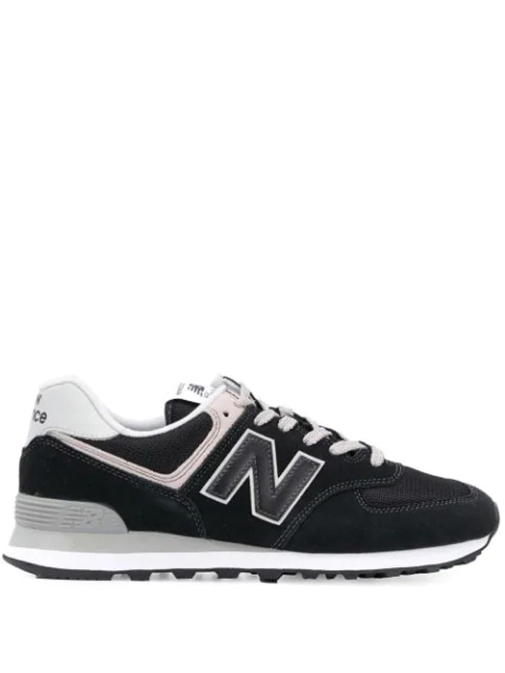 NEW BALANCE Black 574 Core Sneakers Product Image