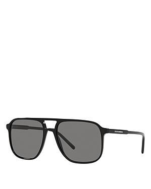 Dolce & Gabbana Men's Dg4423 Polarized Sunglasses, Grey, Large Product Image