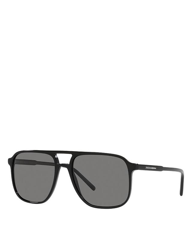 Dolce & Gabbana Men's Dg4423 Polarized Sunglasses, Grey, Large Product Image