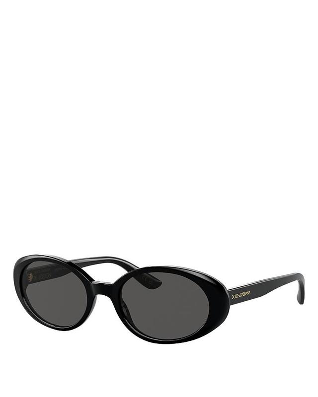 Dolce & Gabbana Oval Sunglasses, 52mm Product Image