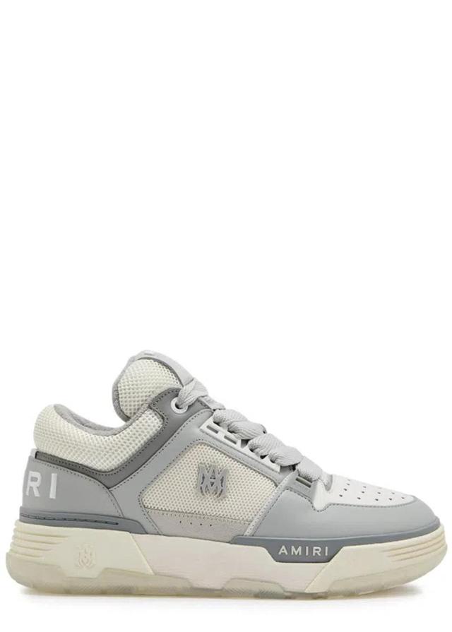 AMIRI Ma-1 Panelled Leather Sneakers In Grey Product Image