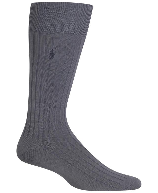 Polo Ralph Lauren Solid Cotton Rib Crew Socks Product Image