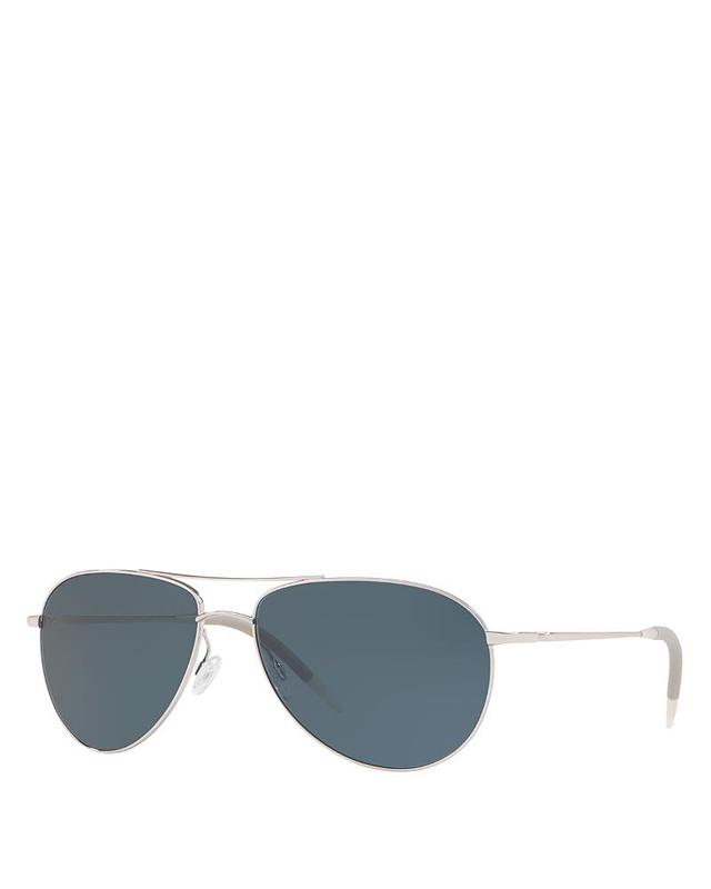 Womens Benedict 59MM Polarized Aviator Sunglasses Product Image