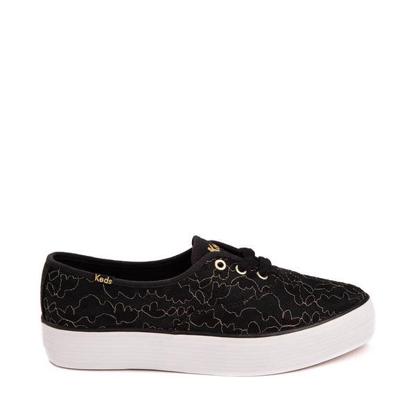 Womens Keds Point Platform Sneaker - Black Product Image