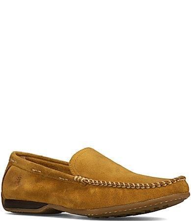 Frye Mens Lewis Venetian Leather Loafers Product Image