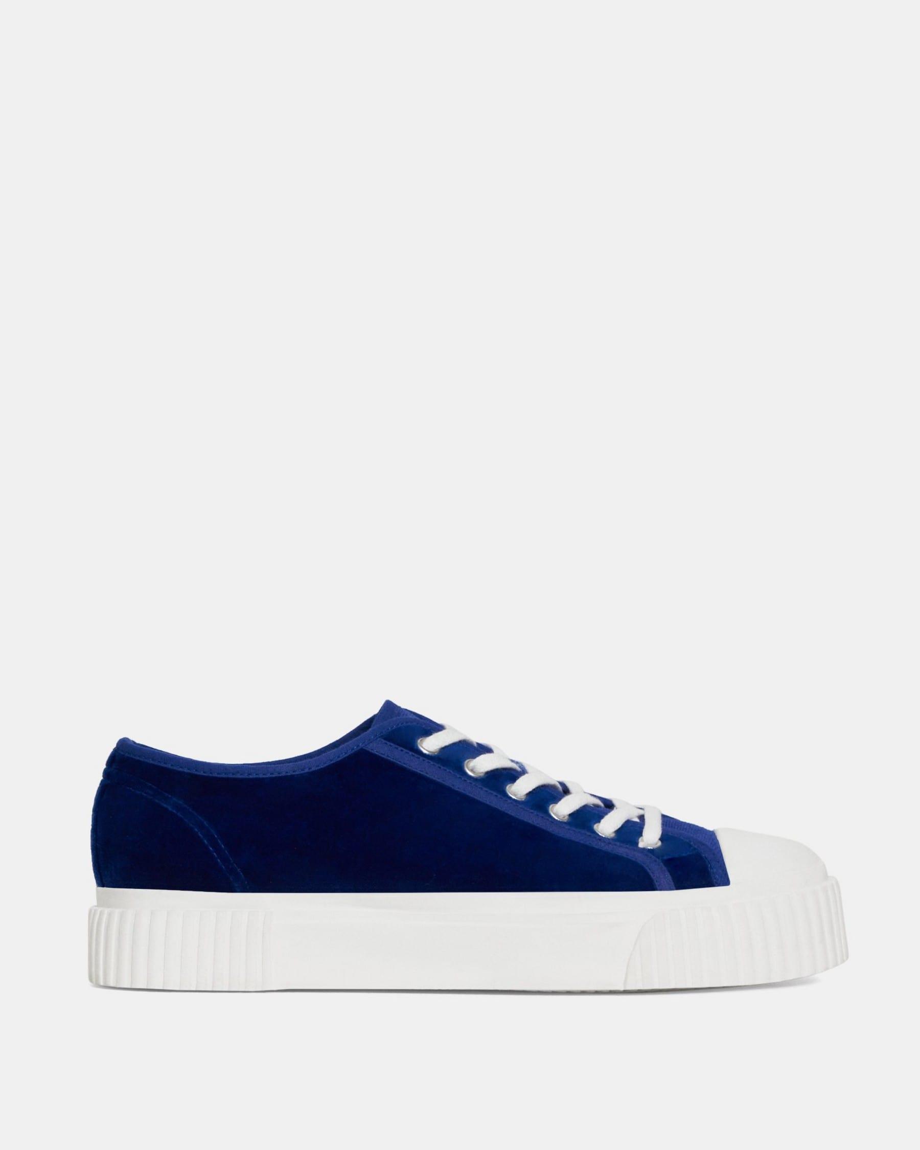 Low-Top Velvet Sneaker Product Image