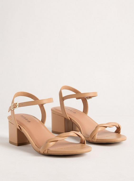 Braided Strap Block Heel (WW) Product Image