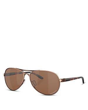 Oakley 59mm Polarized Aviator Sunglasses Product Image