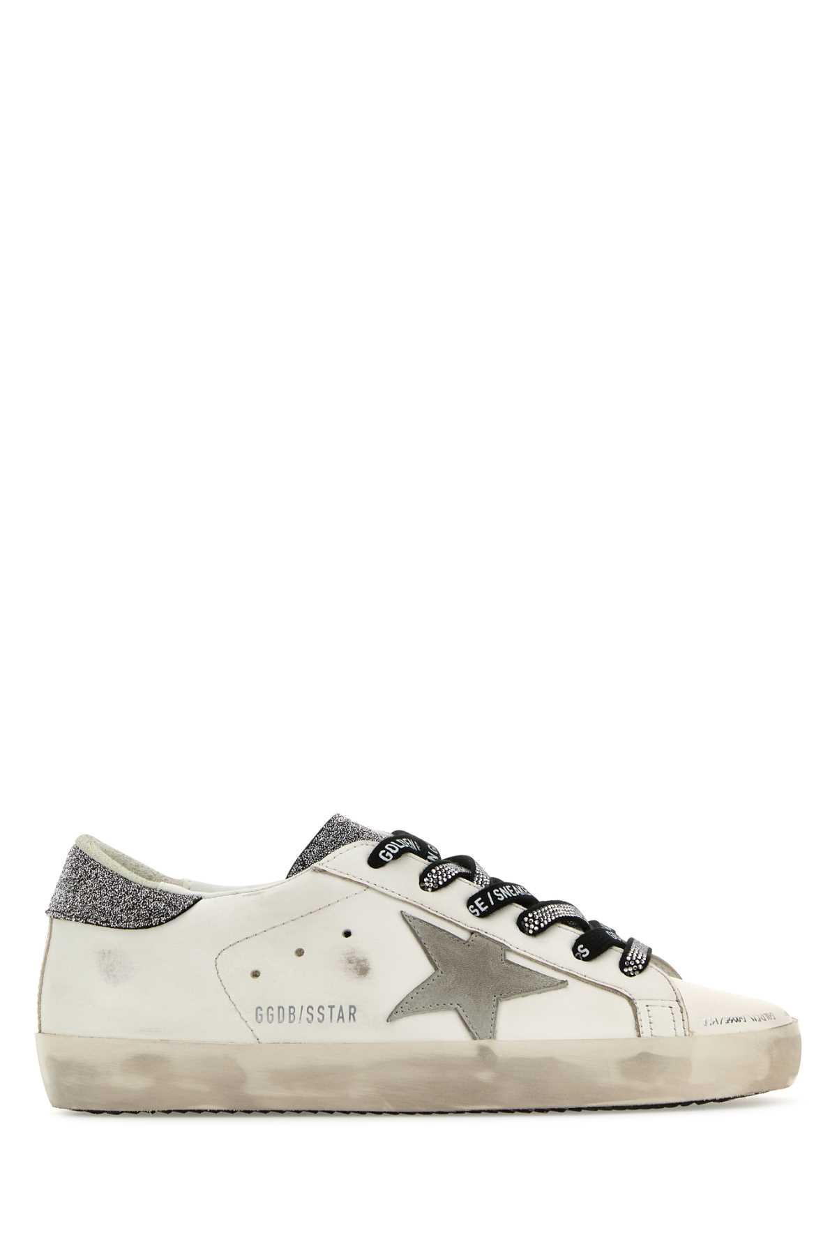 GOLDEN GOOSE Multicolor Leather Superstar Sneakers Product Image