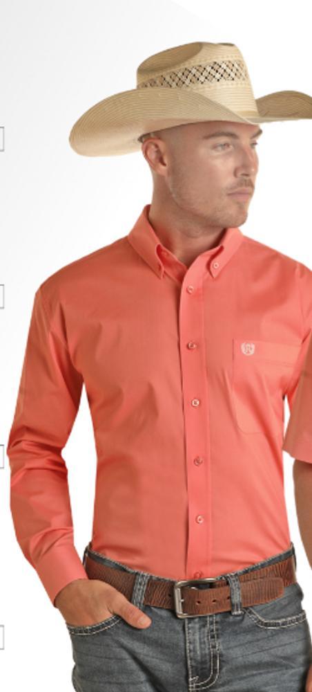 Panhandle® Men's L/S Solid Poplin Button Shirt product image