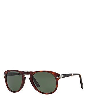 Persol Folding Round Sunglasses, 54mm Product Image