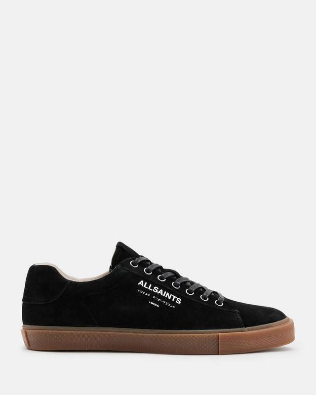 AllSaints Underground Suede Low Top Sneakers Product Image