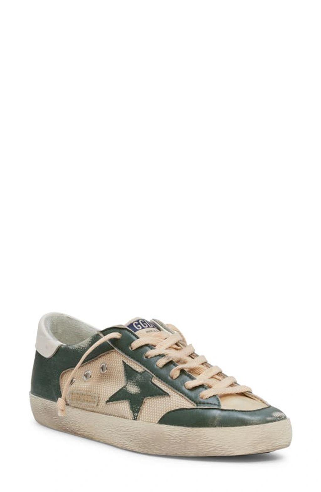 Golden Goose Super-Star Mixed Media Low Top Sneaker Product Image