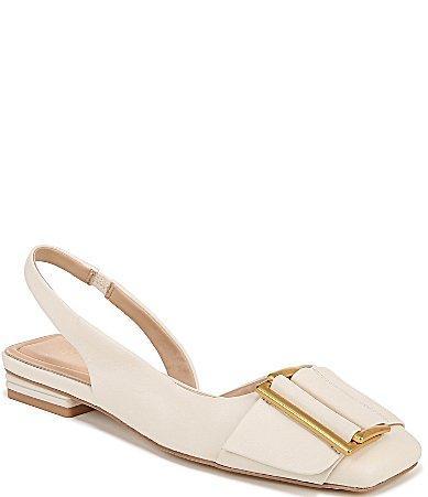 Franco Sarto Tracy Sling Slingback Flats Leather) Women's Flat Shoes Product Image