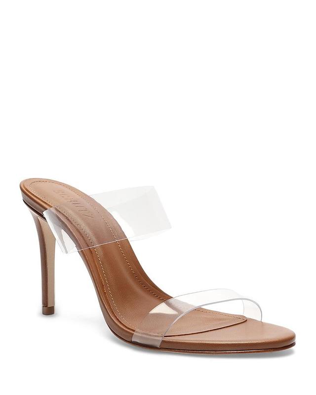 Schutz Ariella Clear Vinyl Dress Slides Product Image