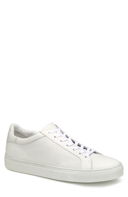 J & M COLLECTION Johnston & Murphy Jake Perforated Sneaker Product Image