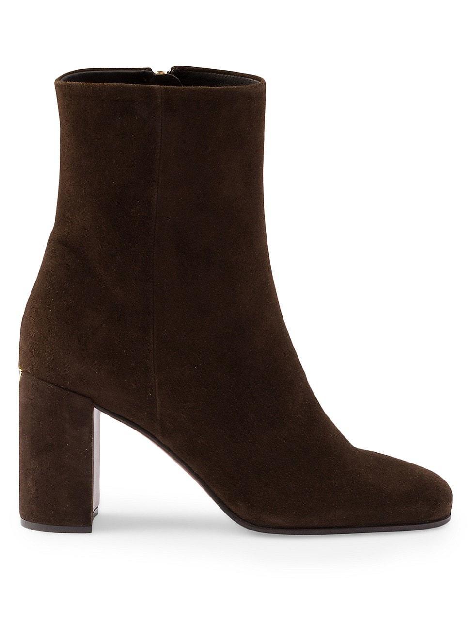 Womens Suede Booties Product Image