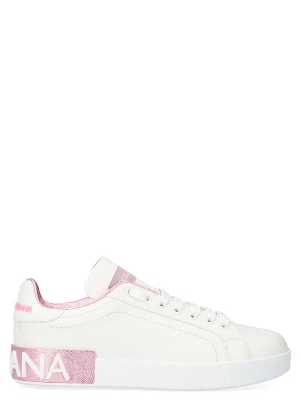 Pink Logo Sneakers Product Image