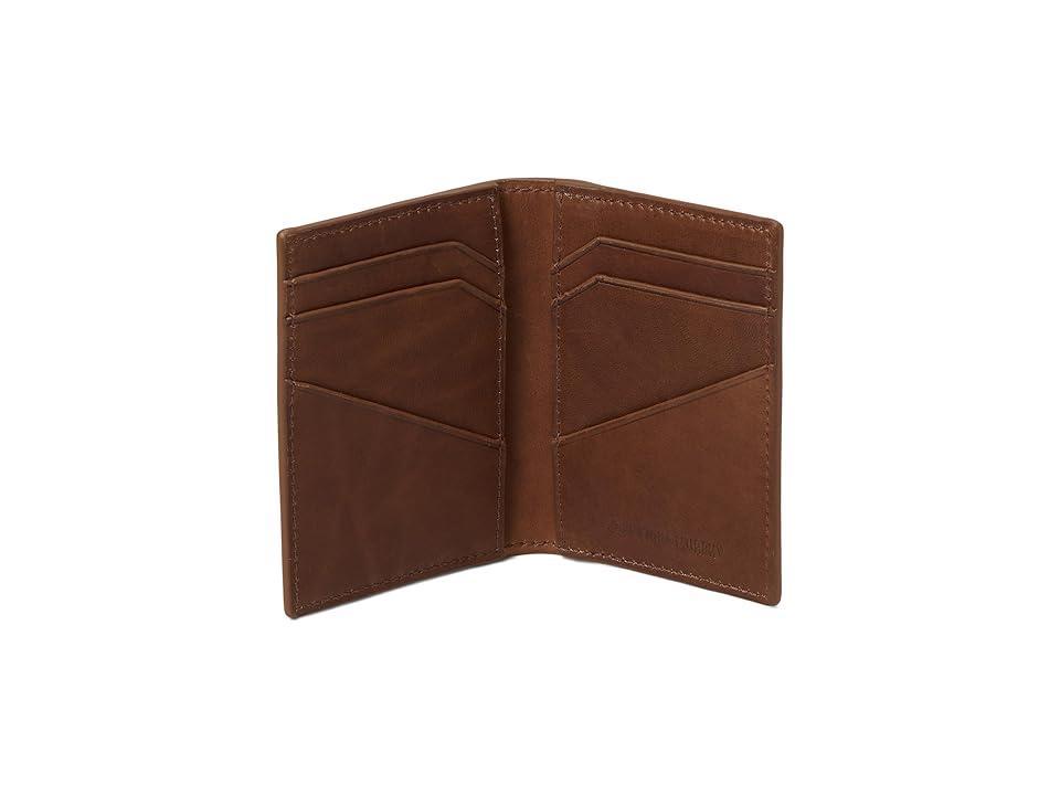 Johnston & Amp; Murphy Mens Johnston & Murphy Bi-Fold Credit Card Case Brown Product Image