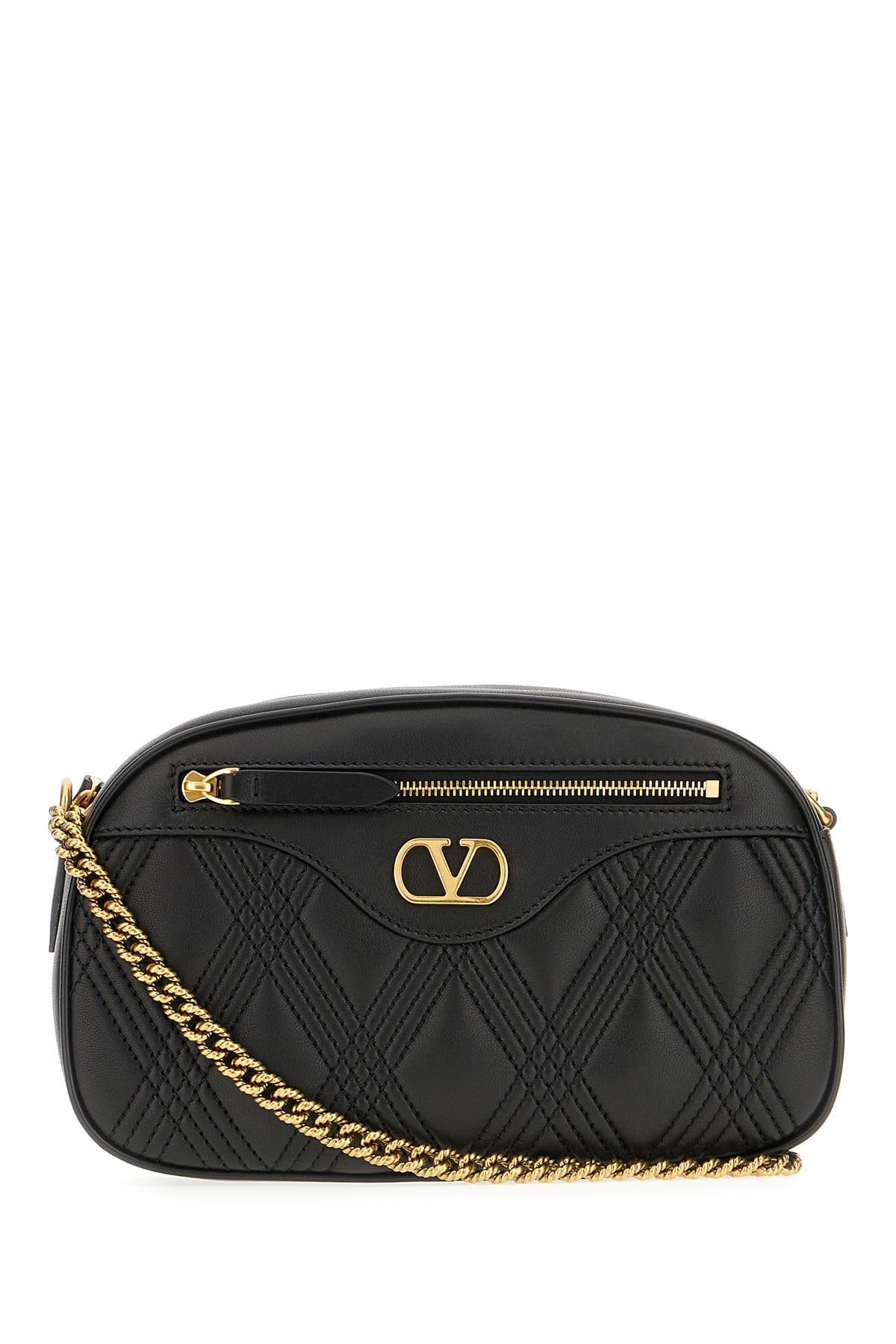 VALENTINO GARAVANI Quilted Shoulder Bag With In Black Product Image