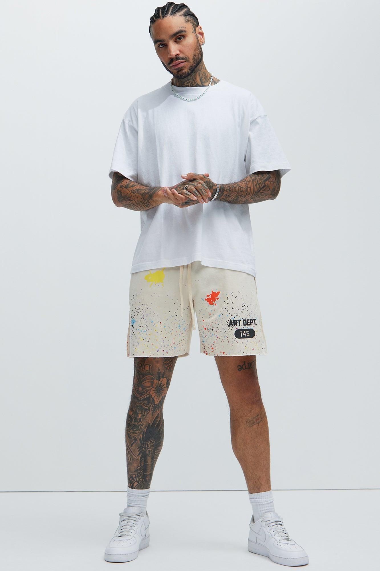 Art Dept. Sweatshorts - Tan Product Image