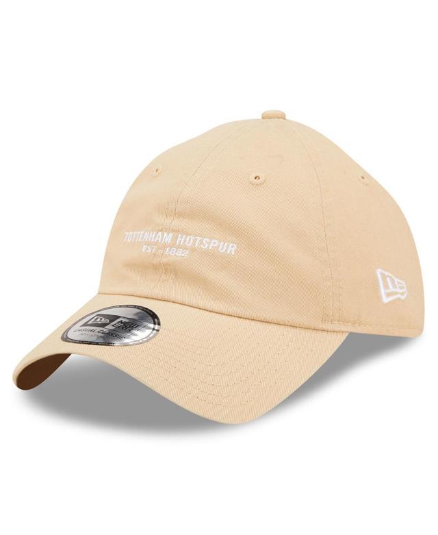 Mens New Era Tan Tottenham Hotspur Team Classic Adjustable Hat Product Image