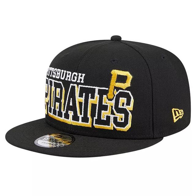 Mens New Era Pittsburgh Pirates Game Day Bold 9FIFTY Snapback Hat Product Image