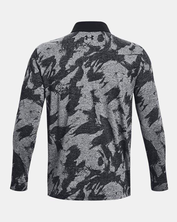 Men's UA Playoff Jacquard Long Sleeve Polo Product Image