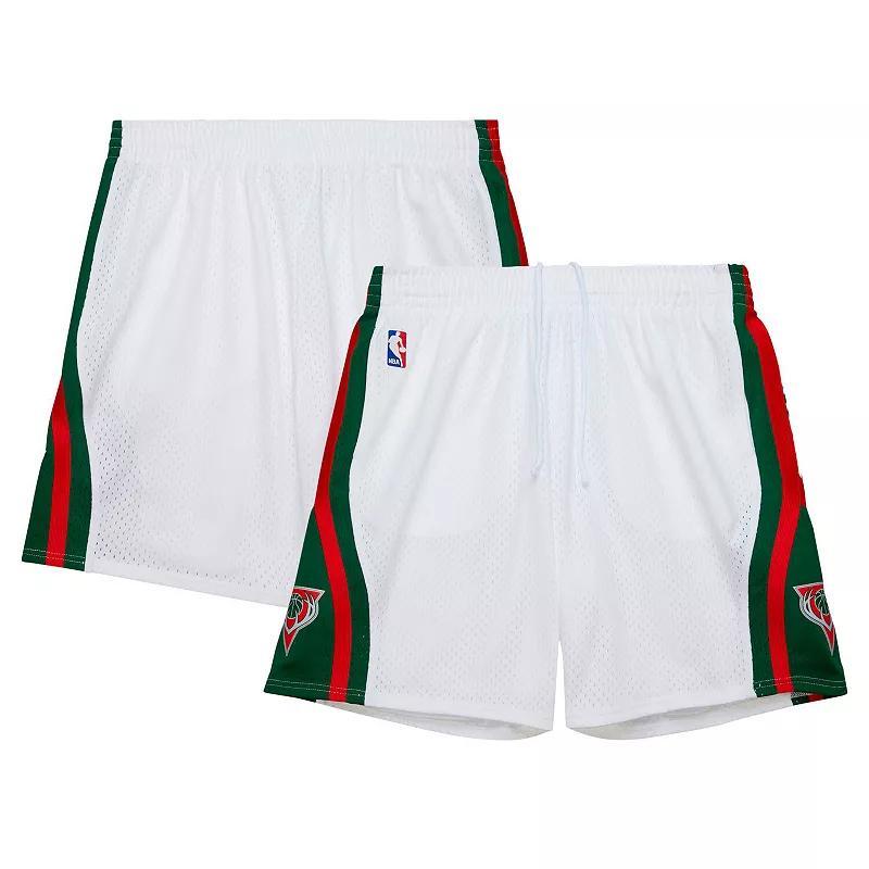 Mens Mitchell & Ness Milwaukee Bucks 2013/14 Swingman Shorts Product Image